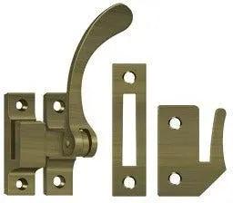 Deltana Window Lock / Casement Fastener Antique Brass