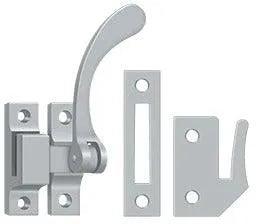 Deltana Window Lock / Casement Fastener Brushed Chrome