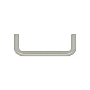 Deltana Wire Pull, 3 1/2" C-to-C in Satin Nickel finish