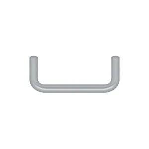 Deltana Wire Pull, 3" C-to-C in Satin Chrome finish