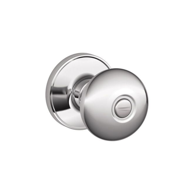 Dexter by Schlage Schlage J Dexter Series Privacy Lock Stratus Knob in Bright Chrome finish