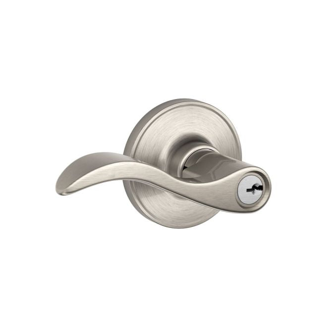 Dexter by Schlage Dexter by Schlage J Series Entry Lock Seville Lever in Satin Nickel finish