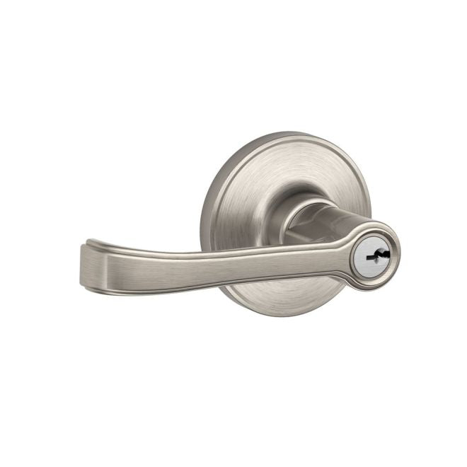 Dexter by Schlage Dexter by Schlage J Series Entry Lock Torino Lever in Satin Nickel finish