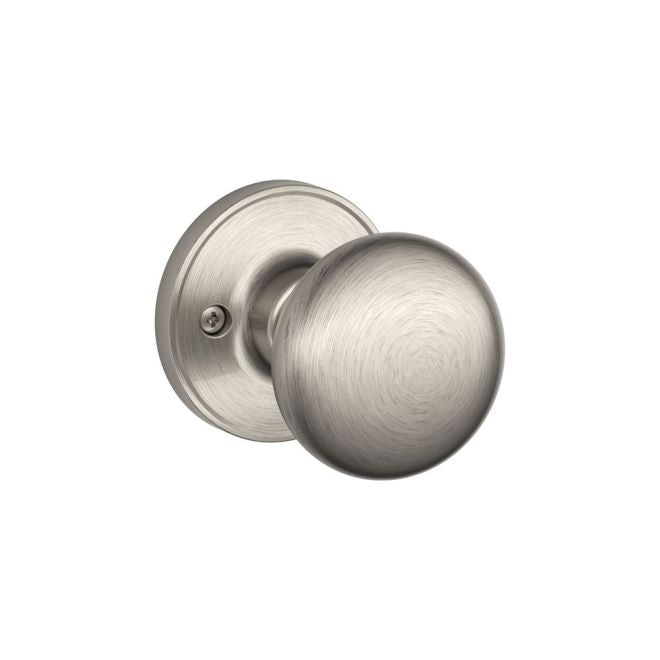 Dexter by Schlage Schlage J Dexter Series Half Dummy Lock Stratus Knob in Satin Nickel finish