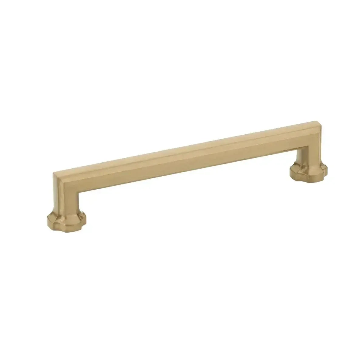 The Schaub Empire Cabinet Pull in Brushed Bronze finish.