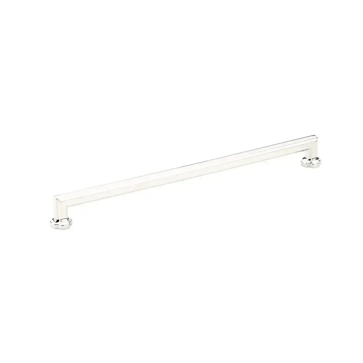 The Schaub Empire Cabinet Pull in Polished Chrome finish.