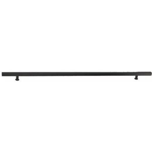 Emtek 36" Square Door Pull in Flat Black finish