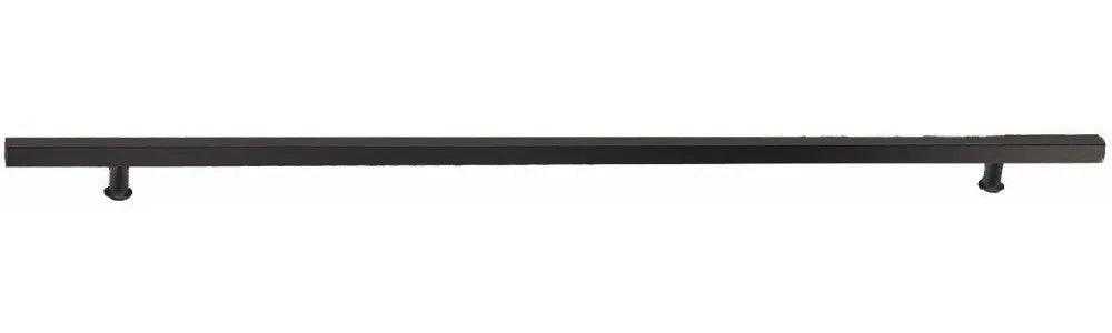 Emtek 48" Square Door Pull Flat Black