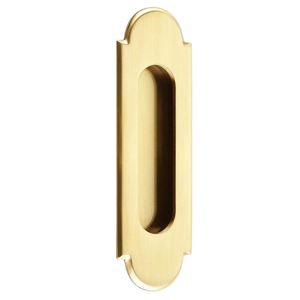 Emtek 6" #8 Flush Pull in French Antique finish