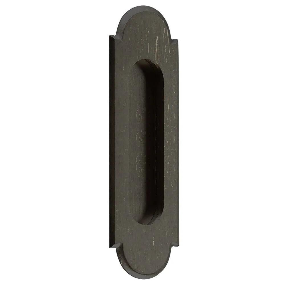 Emtek 6" #8 Flush Pull in Medium Bronze Patina finish