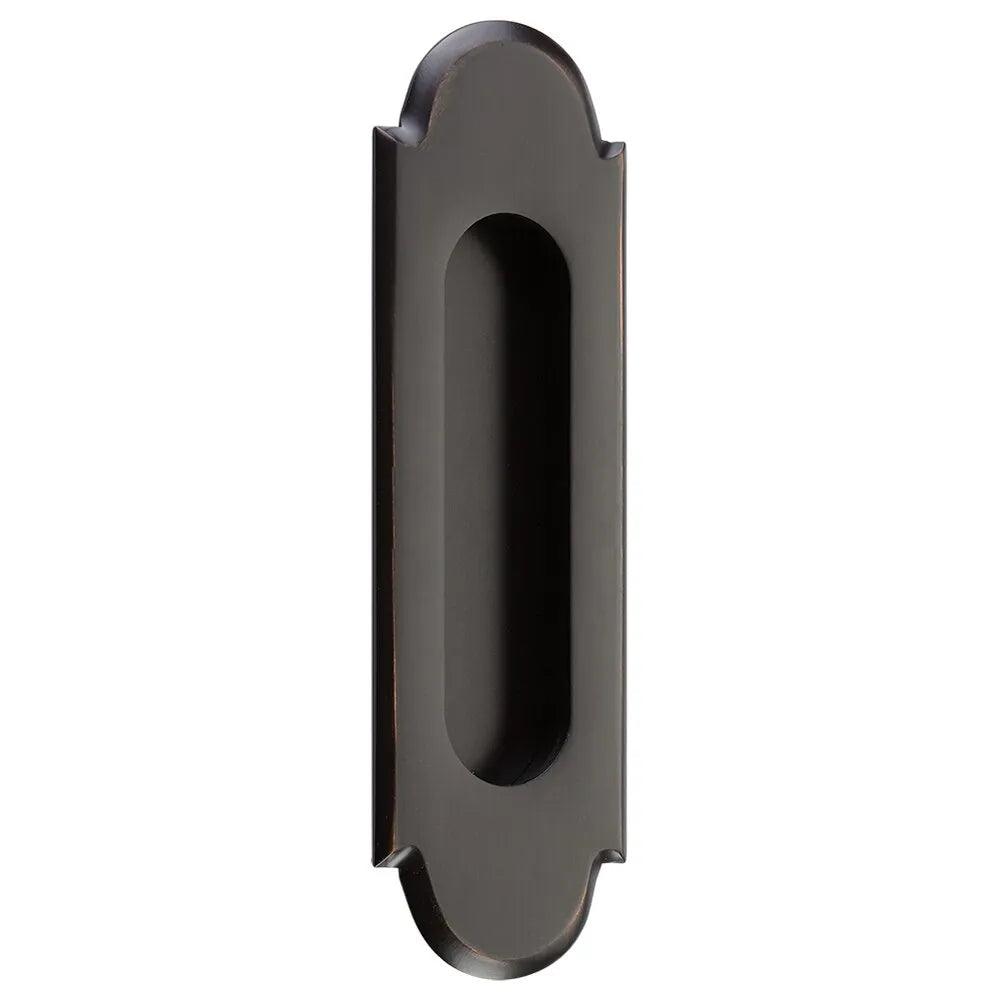 Emtek 6" #8 Flush Pull in Oil Rubbed Bronze finish
