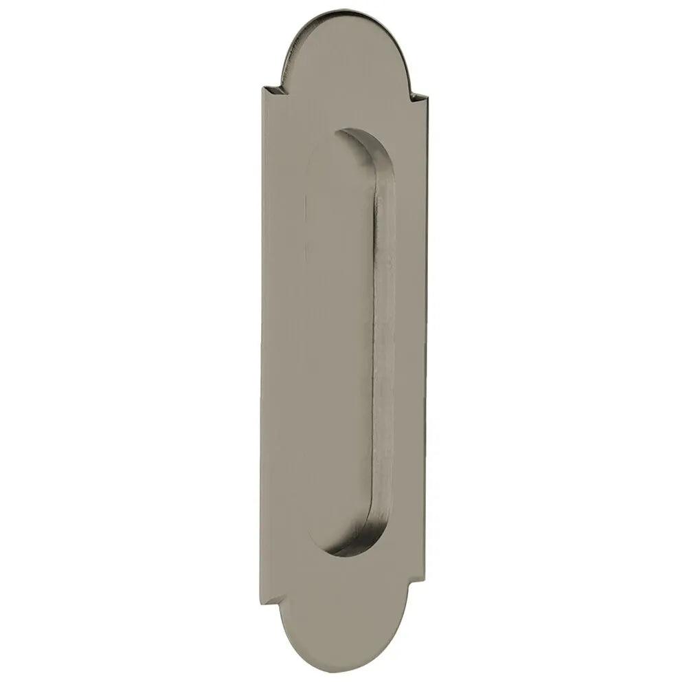 Emtek 6" #8 Flush Pull in Pewter finish