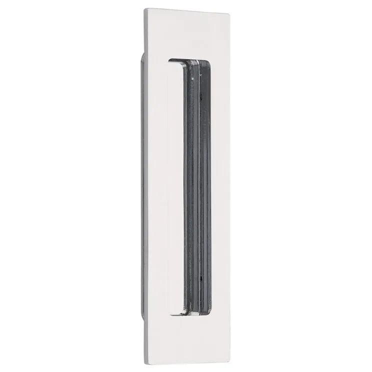 Emtek 6" Modern Rectangular Flush Pull Polished Chrome