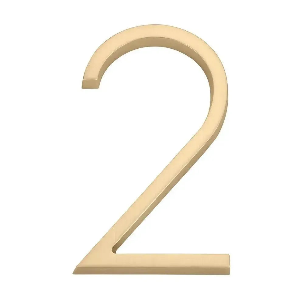 EmtekEmtek 7" Modern House Number, No. 2 in 