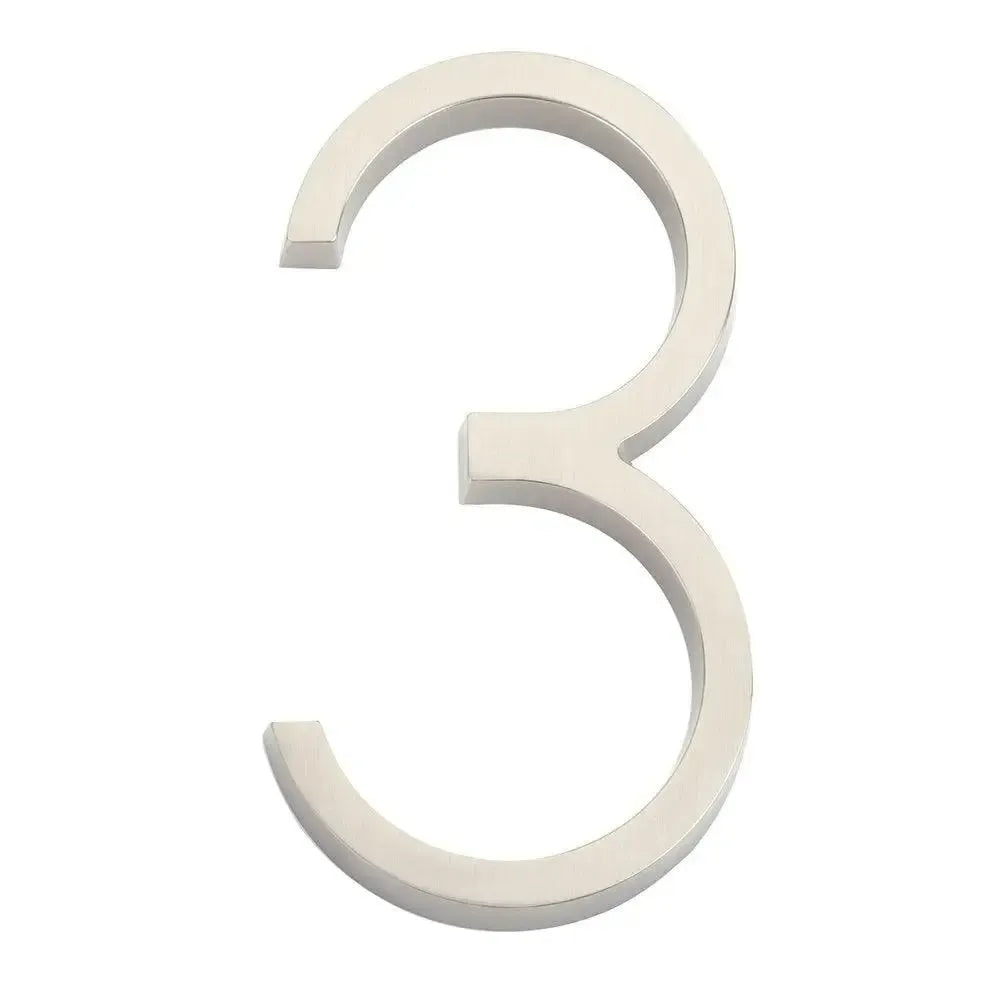 EmtekEmtek 7" Modern House Number, No. 3 in 
