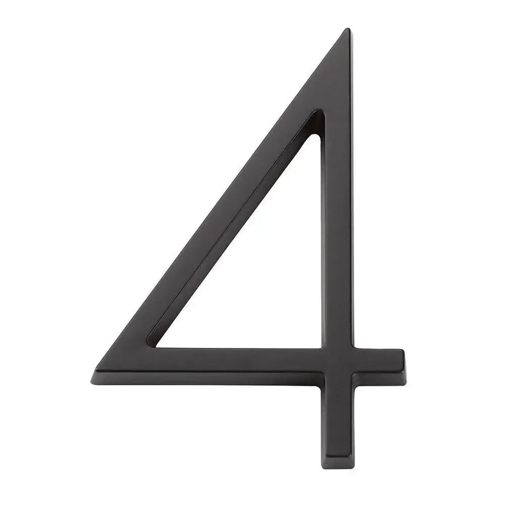 EmtekEmtek 7" Modern House Number, No. 4 in 