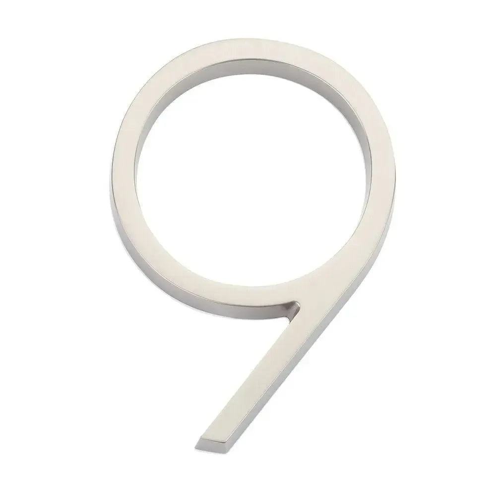 EmtekEmtek 7" Modern House Number, No. 9 in 