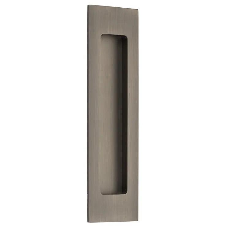 Emtek 7" Modern Rectangular Flush Pull Pewter