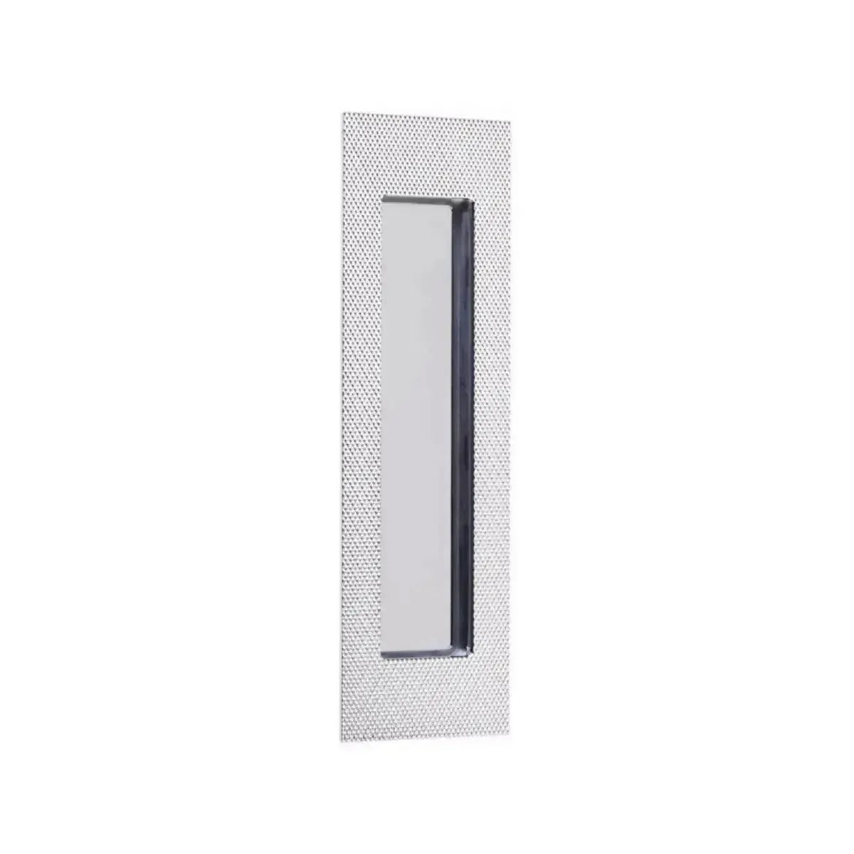 EmtekEmtek 7" Modern Rectangular Knurled Flush Pull with Plain Pocket in 