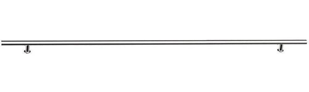 Emtek 72" Round Door Pull in Polished Stainless Steel finish
