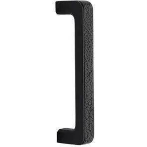 Emtek 8" Arts & Crafts Door Pull in Flat Black finish