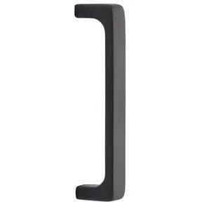 Emtek 8" Brisbane Door Pull in Flat Black finish