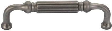 The Emtek 8" Knoxville Door Pull in Pewter finish