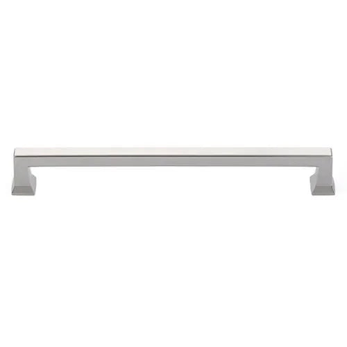 The Emtek Alexander Cabinet Pull, 12" Center to Center in Lifetime Polished Nickel finish