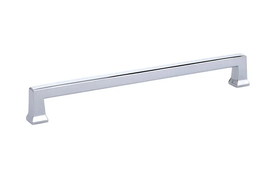 The Emtek Alexander Cabinet Pull, 8" Center to Center in Polished Chrome finish