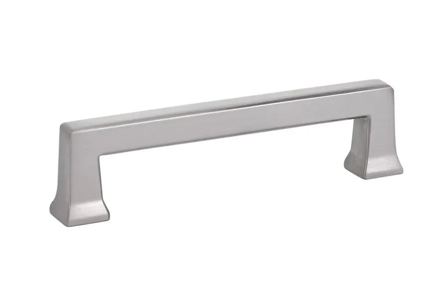 The Emtek Alexander Cabinet Pull, 4" Center to Center in Satin Nickel finish