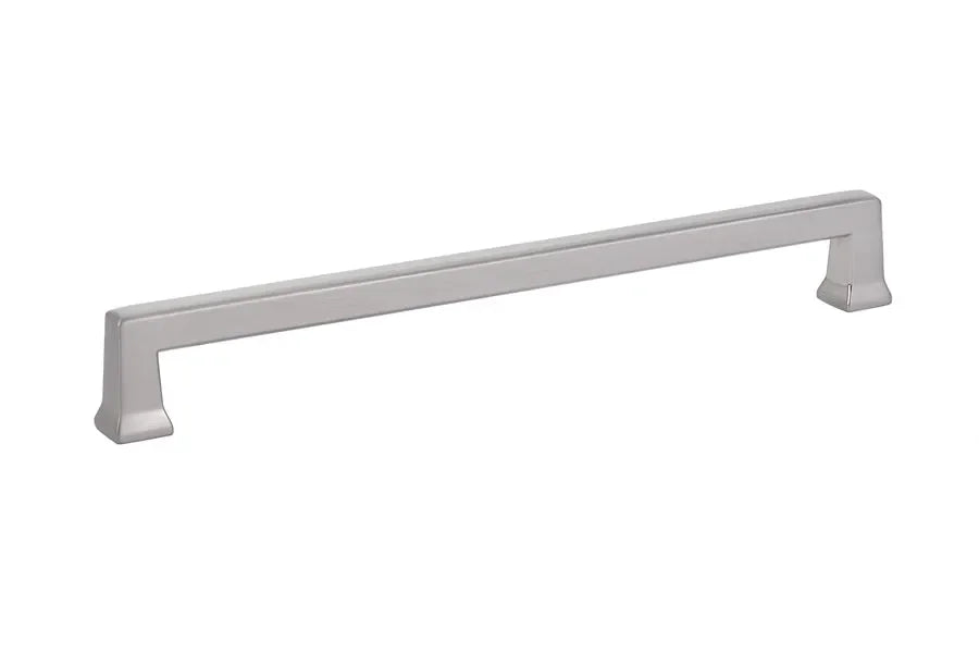 The Emtek Alexander Cabinet Pull, 8" Center to Center in Satin Nickel finish