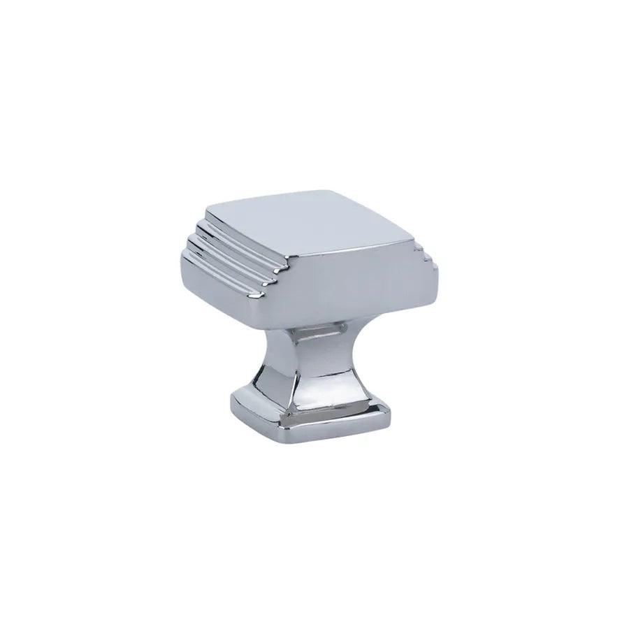 Emtek Art Deco Cabinet Knob Polished Chrome