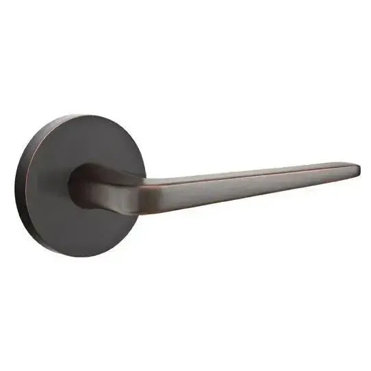 EmtekEmtek Athena Lever With Disk Rosette in 