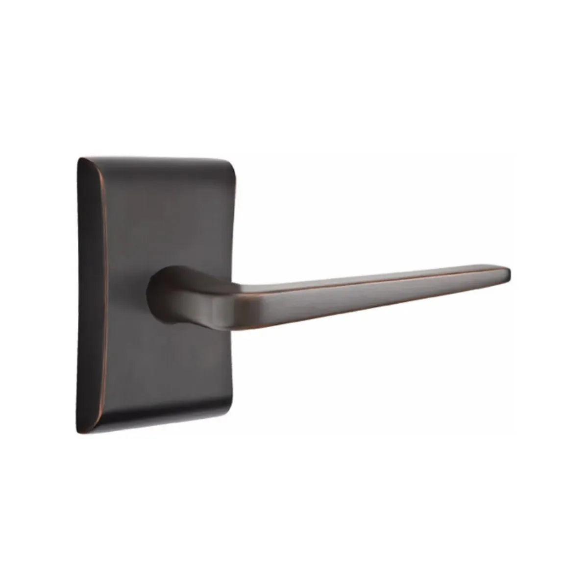 Emtek Athena Lever With Neos Rosette Oil Rubbed Bronze