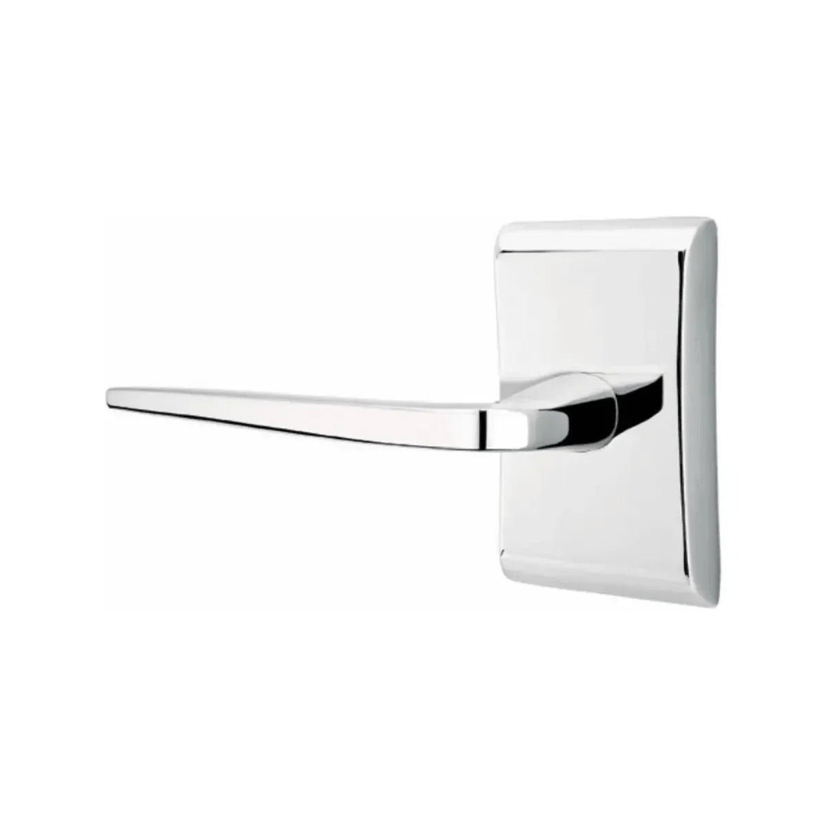 Emtek Athena Lever With Neos Rosette Polished Chrome