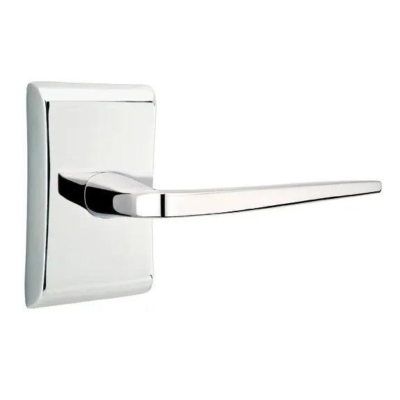 Emtek Athena Lever With Neos Rosette Polished Chrome
