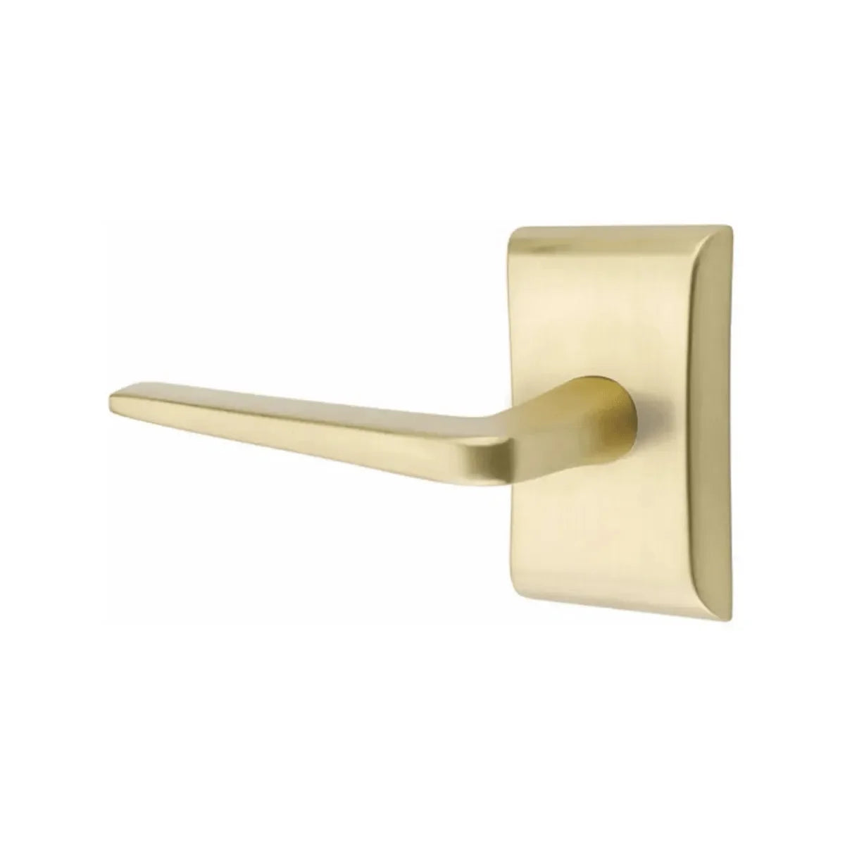 Emtek Athena Lever With Neos Rosette Satin Brass