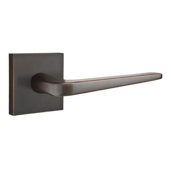 Emtek Athena Lever With Square Rosette Oil Rubbed Bronze