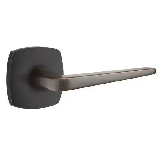 Emtek Athena Lever With Urban Modern Rosette Oil Rubbed Bronze