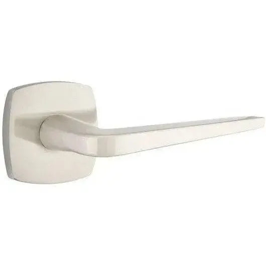 Emtek Athena Lever With Urban Modern Rosette Satin Nickel