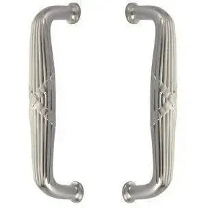 EmtekEmtek Back to Back 8" Ribbon & Reed Door Pull in 