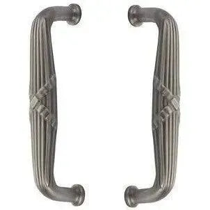 EmtekEmtek Back to Back 8" Ribbon & Reed Door Pull in 