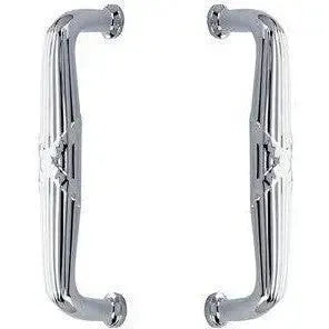 EmtekEmtek Back to Back 8" Ribbon & Reed Door Pull in 