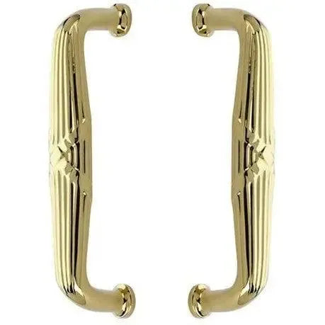 EmtekEmtek Back to Back 8" Ribbon & Reed Door Pull in 