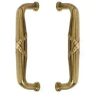 EmtekEmtek Back to Back 8" Ribbon & Reed Door Pull in 