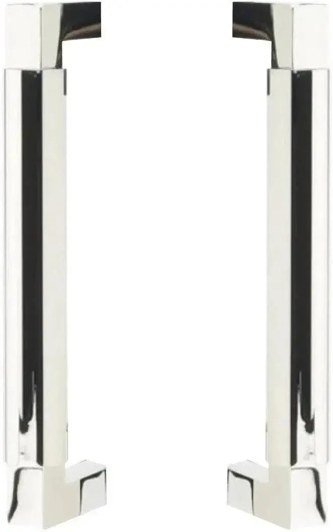 EmtekEmtek Back to Back Hercules Smooth Door Pull, 8" Center to Center in 