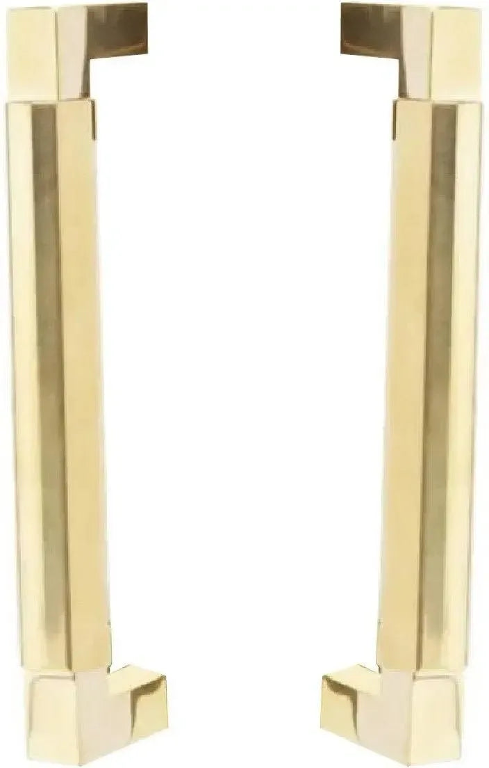 EmtekEmtek Back to Back Hercules Smooth Door Pull, 8" Center to Center in 