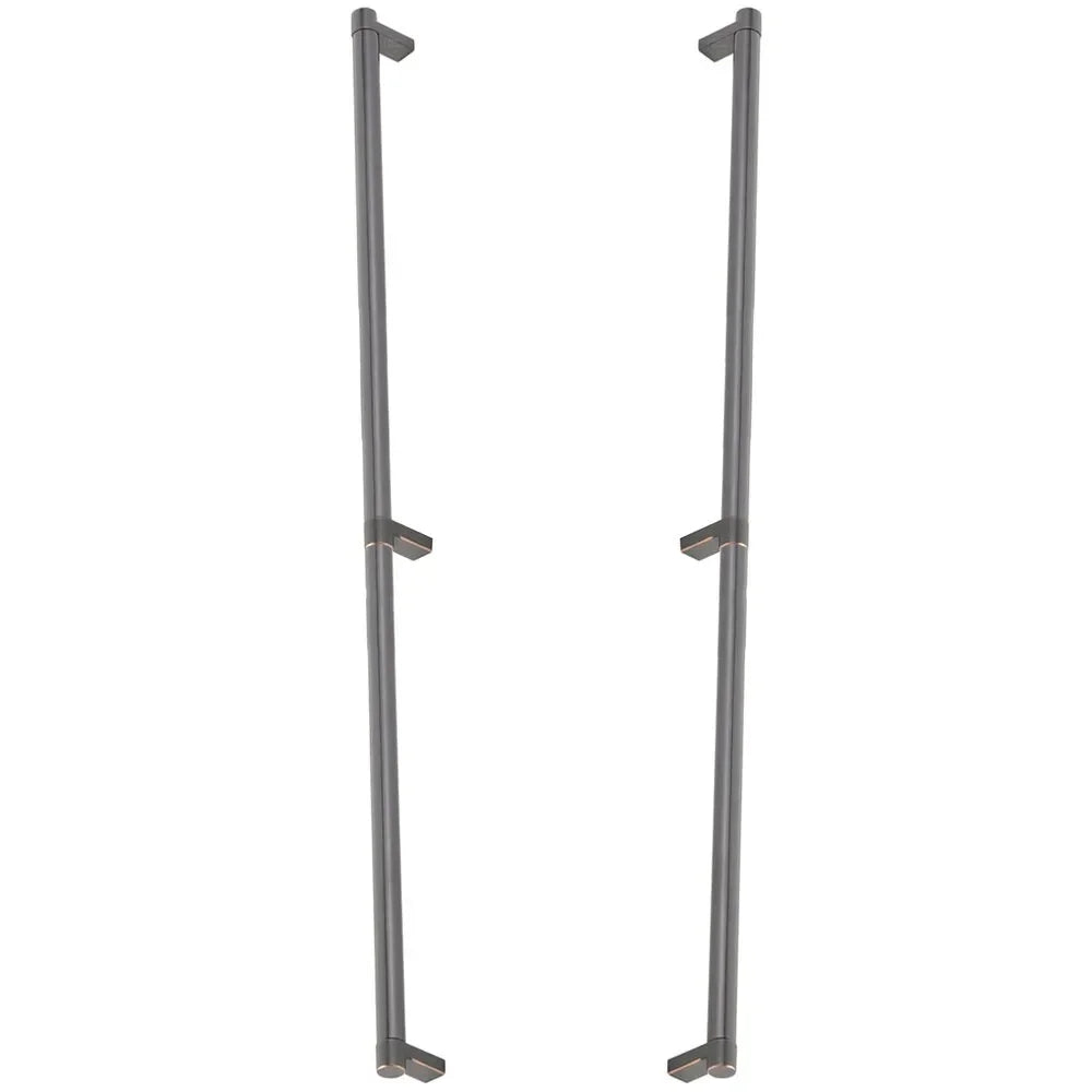 EmtekEmtek Back-to-Back Select Rectangular Stem Smooth Appliance Pull in 