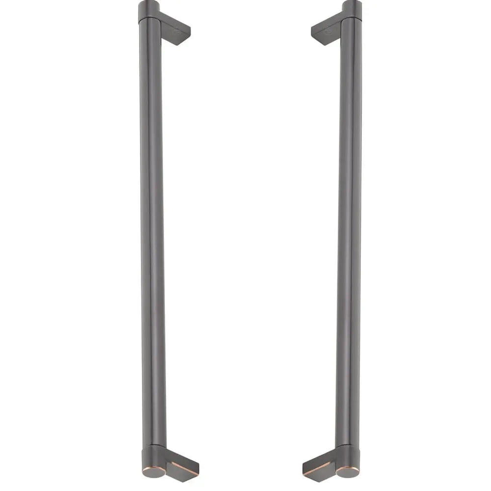 EmtekEmtek Back-to-Back Select Rectangular Stem Smooth Appliance Pull in 