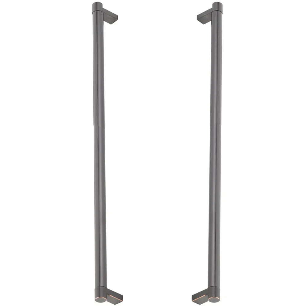 EmtekEmtek Back-to-Back Select Rectangular Stem Smooth Appliance Pull in 